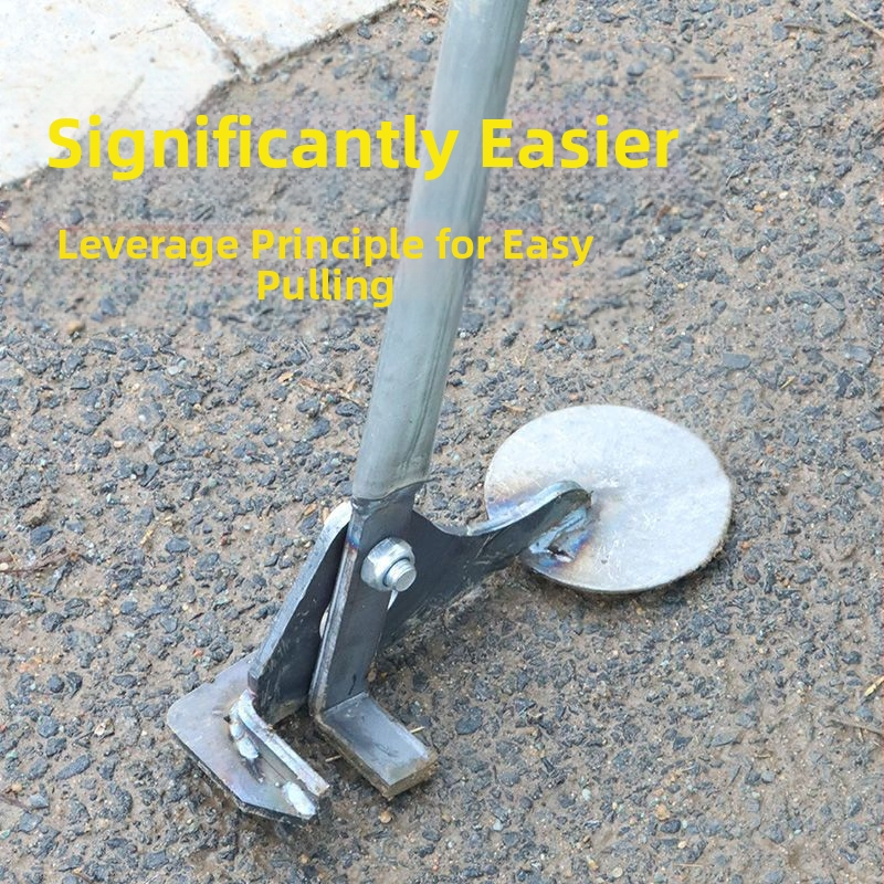 Премахвач на стъбла за селското стопанство – усилен, многофункционален инструмент за издърпване на стъбла (за различни култури)