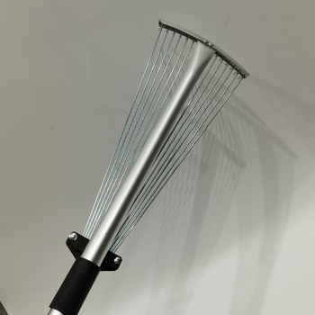 Xu zhen τηλεσκοπικό μεταλλικό ράκε για φύλλα και χόρτο – εργαλείο κήπου οικιακή χρήση