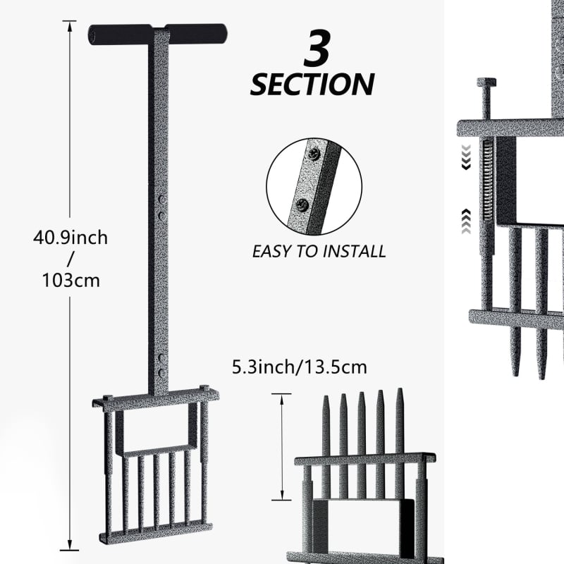 Föld lazító – Beifeng, vasból készült művészeti alkotás, kertészeti eszköz mindennapi használatra