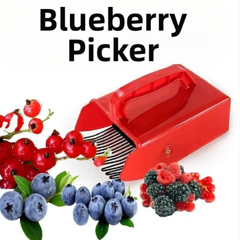 Лопатка за боровинки с дръжка – пластмасов инструмент за беритба, тип лопатка, използване: събиране на боровинки