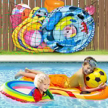 Κρεμάμενη τσάντα αποθήκευσης για παιχνίδια πισίνας στο πορτμπαγκάζ αυτοκινήτου — καουτσούκ, παγκόσμια συμβατότητα, προσαρμόσιμη