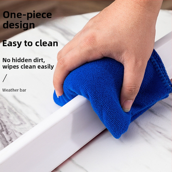 L formos PVC vonios vandens barjero juostelė sausai–drėgmei atskyrimui, slydimui atspari ir vandeniui atspari