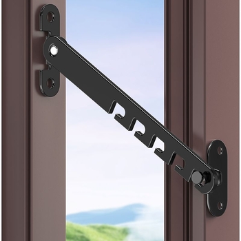 Αντινεμικός περιοριστής παραθύρων – παιδική ασφάλεια, για άνοιγμα μέσα/έξω, κλιπ-άγκιστρο, χωρίς διάτρηση, μοντέλο CHXWQ-001