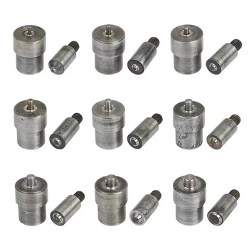 Железен инструмент за монтаж на обкови и копчета – ръчен прес с висока плътност, за палта, обувки, чанти и кожа – Wang\'s Hardware