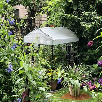 Градинска декоративна поставка за растения — железен тръбен каркас с PE капак, марка Garden Life, не е внесено