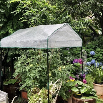 Κηπουρικό διακοσμητικό ράφι φυτών — σιδερένιο πλαίσιο με PE κάλυμμα, μάρκα Garden Life, μη εισαγόμενο