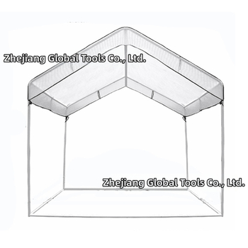 Κηπουρικό διακοσμητικό ράφι φυτών — σιδερένιο πλαίσιο με PE κάλυμμα, μάρκα Garden Life, μη εισαγόμενο