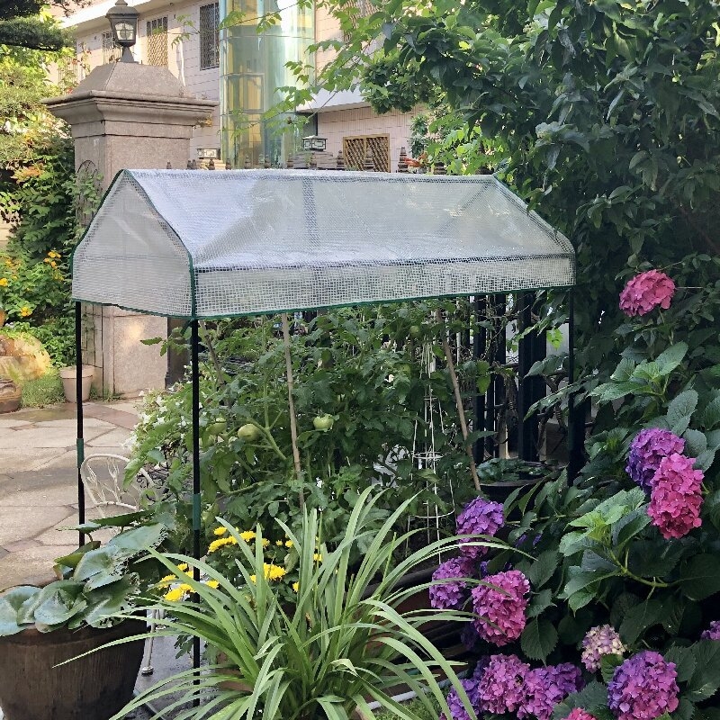 Градинска декоративна поставка за растения — железен тръбен каркас с PE капак, марка Garden Life, не е внесено