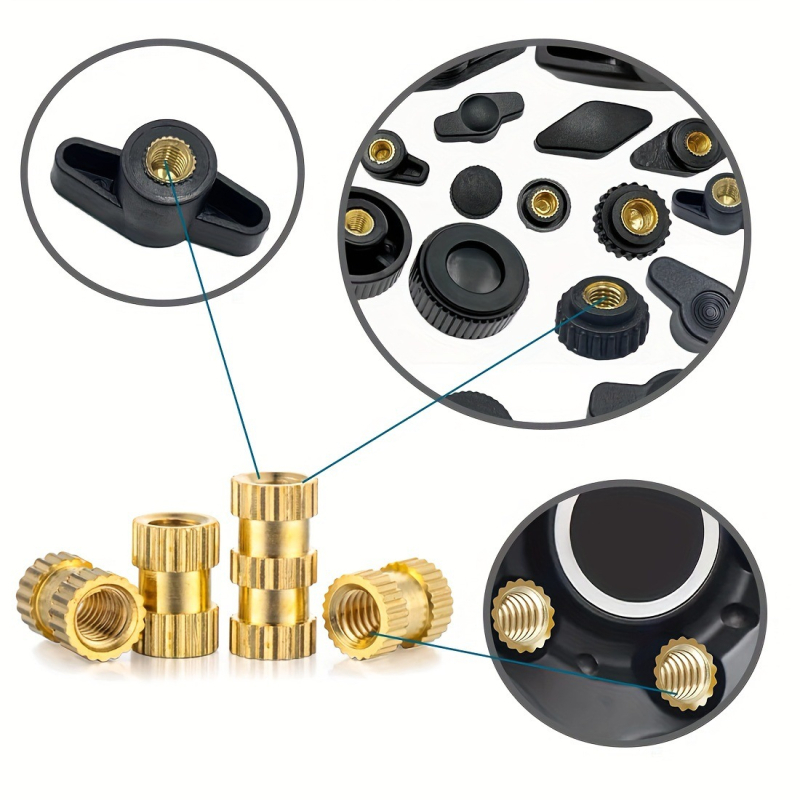 Месингова гайка, 300 бр., GB809 стандарт, Grade A, Jaybol