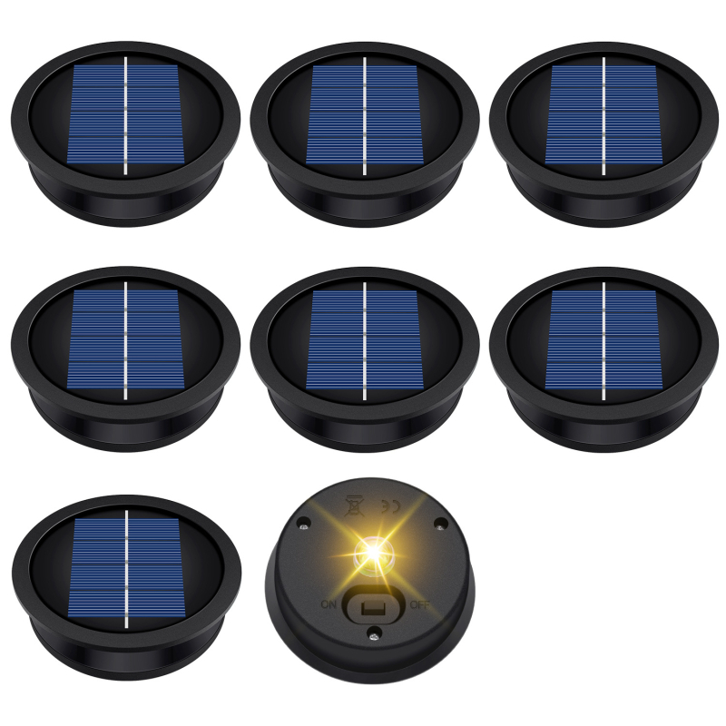 Слънчева LED лампа с литиева батерия и батерийна кутия, за външен кован железен фенер за двор