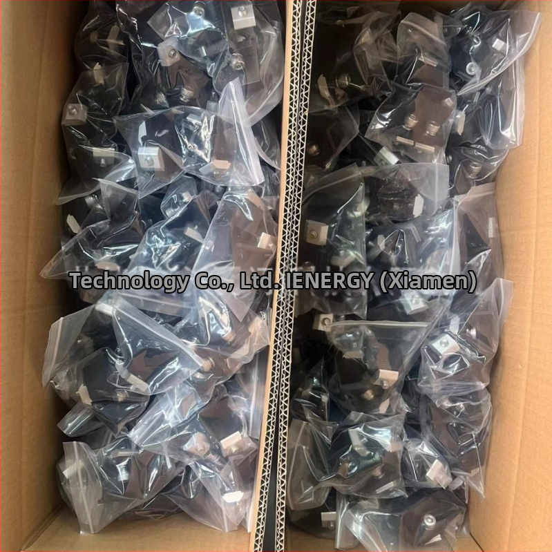 Комплект блокове за притискане на соларна фотоволтаична скоба | алуминиева сплав | машинно щамповано | индустриален стандарт | Ai Neng Chuang Valley