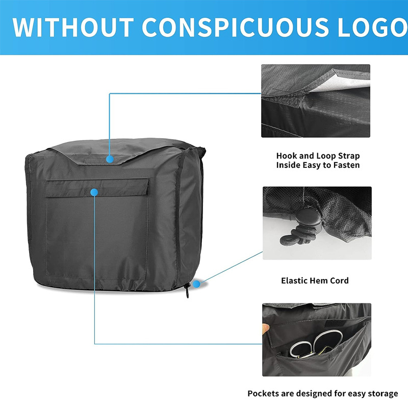 Генераторен калъф — Oxford плат, марка FX, модерен стил, защита от прах