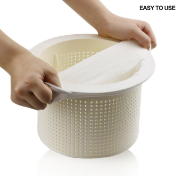 Príslušenstvo na čistenie bazéna: ponožky pre filtr, ponožky pre skimmer, kryt na odpadky, antifouling kryt filtra