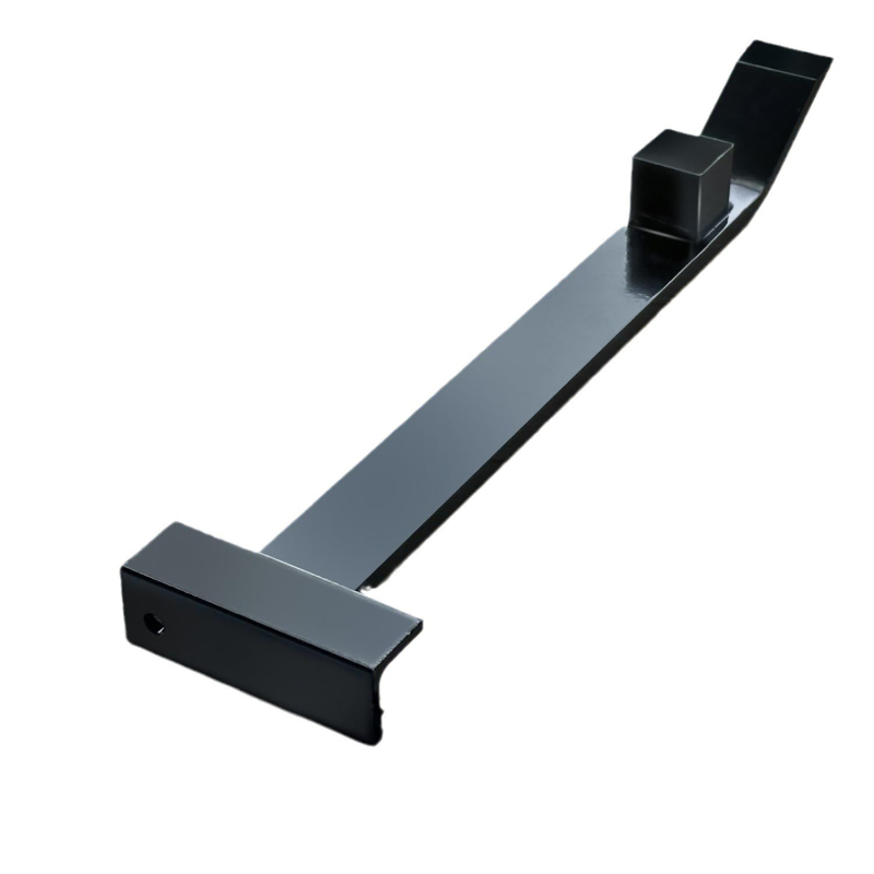 Плосък лост за дървен под, модел SL-042, въглеродна стомана, край: кръгъл и плосък, с персонализация