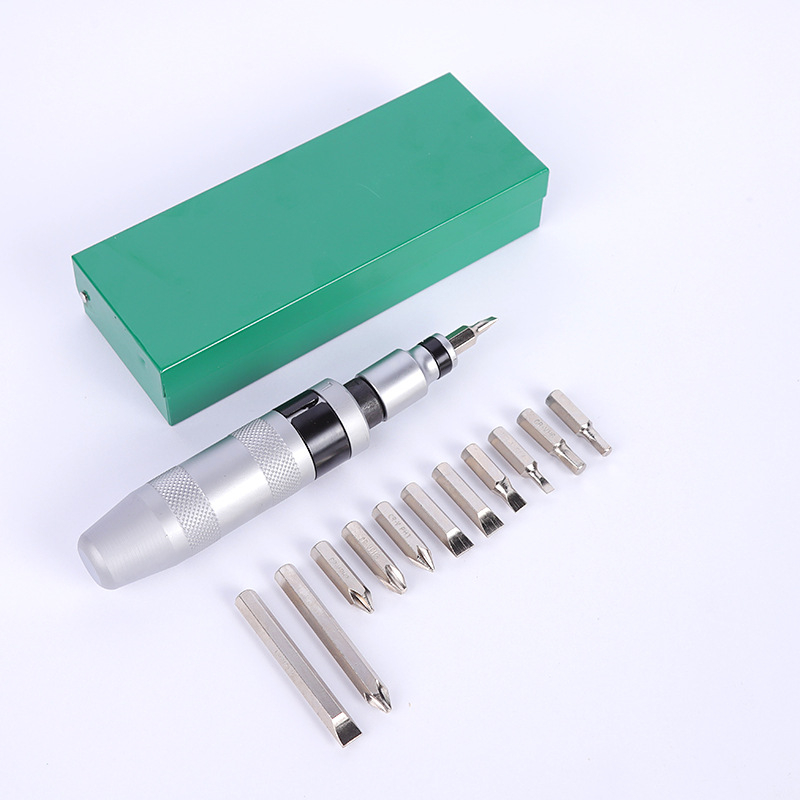 Yonggong 13-частов ударни отвертки комплект, Cr-V стомана, магнитен и изолиран, тегло 1.12