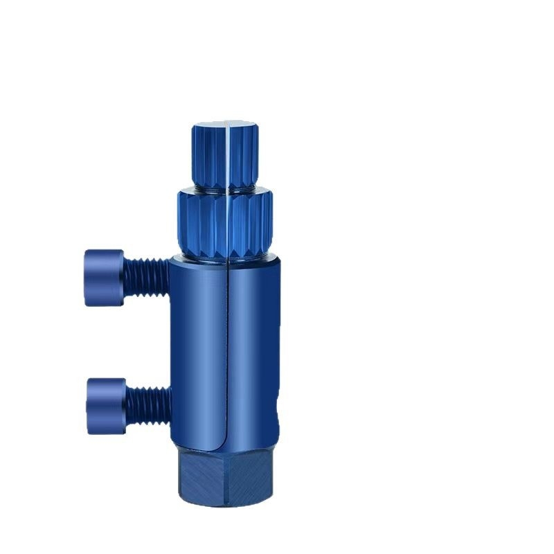 Многофункционален инструмент за ъглов кран на чешмата: извличач за счупени винтове и резбов тап, размери 4 и 6, глава с обратен резб