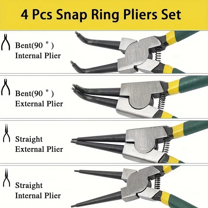 Junze комплект клещи за клипси за вътрешно и външно използване (27 мм глава, 180° ъгъл, дълготрайна еластичност)