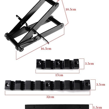 Дърводелска скоба за панели, четирипосочна фиксираща скоба, универсална съвместимост, модел HLS-598, пластмасова