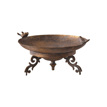 Διακοσμητικό πουλί από σφυρήλατο σίδερο για εξωτερικούς χώρους και είσοδο — βαμμένο μέταλλο, φινίρισμα Inkjet, συσκευασία από χαρτόνι (μη παραμετροποιήσιμο)