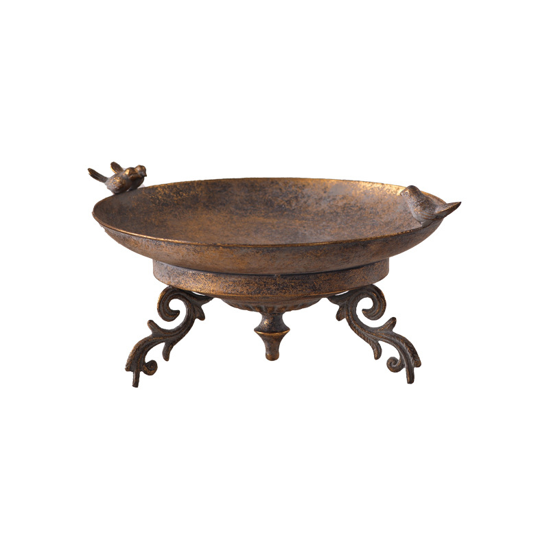 Διακοσμητικό πουλί από σφυρήλατο σίδερο για εξωτερικούς χώρους και είσοδο — βαμμένο μέταλλο, φινίρισμα Inkjet, συσκευασία από χαρτόνι (μη παραμετροποιήσιμο)