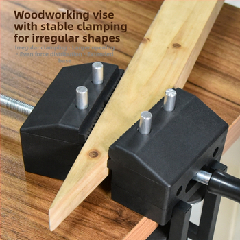 Ξυλουργικός τραπεζοσφιγκτήρας, μεταλλική κατασκευή, ρυθμιζόμενος σε πολλαπλές γωνίες, επίπεδη σιαγόνα, για οικιακή χρήση