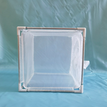 Κλουβί παρατήρησης εκτροφής εντόμων από ανοξείδωτο ατσάλι με αποσπώμενο στήριγμα, δίχτυ 100 mesh για επώαση — Pule king