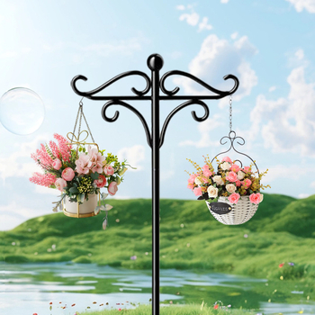 Kovácsoltvas kertdekoráció — pásztorkampó bonsajokhoz, fémipari termékek, esküvői kellékek