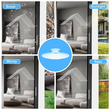 Τροφοδότης πουλιών από πλαστικό, μάρκα Kunteng, για πουλιά