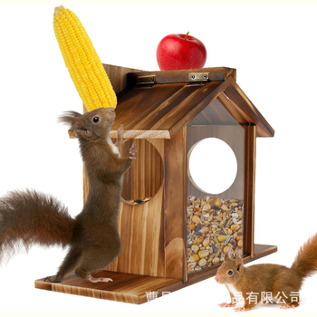 Ξύλινο εξωτερικό φωλιά σκίουρου – κρεμαστός τροφοδότης και διακοσμητικό ξύλινο σπιτάκι για ενυδρείο (Υλικό: Ξύλο; Μάρκα: Independent; Κατάλληλο για: ενυδρείο; Εισαγωγή: Όχι)