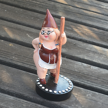 Επιτραπέζιο διακοσμητικό από συνθετική ρητίνη — χορεύτρια φιγούρα, μάρκα Qian Hui, κατηγορία Χειροτεχνίες από ρητίνη, συσκευασία σε κουτί χαρτονιού