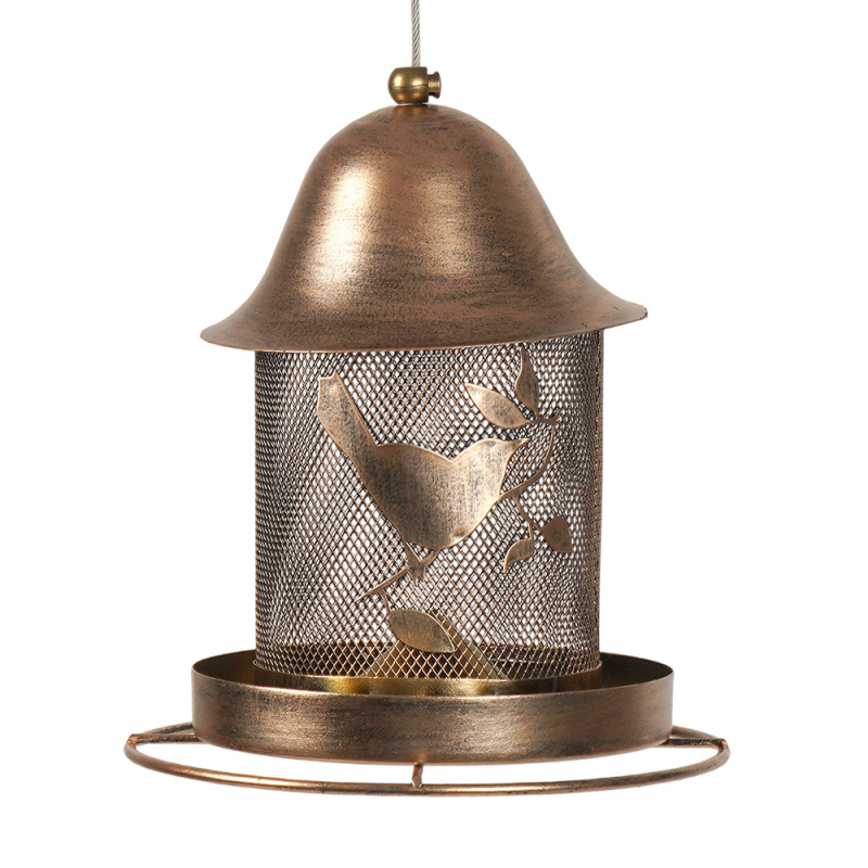 Kültéri fém madáretető kolibrik számára, anti-mókus védelem