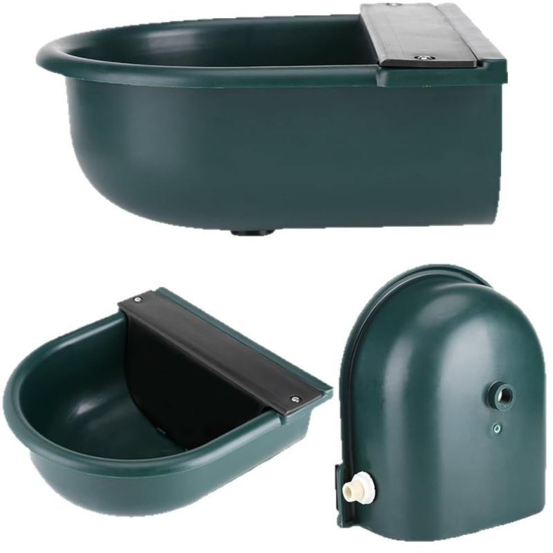 Автоматична поилка за животни с плаващ балон — дебел пластмасов съд за крави, коне и осли