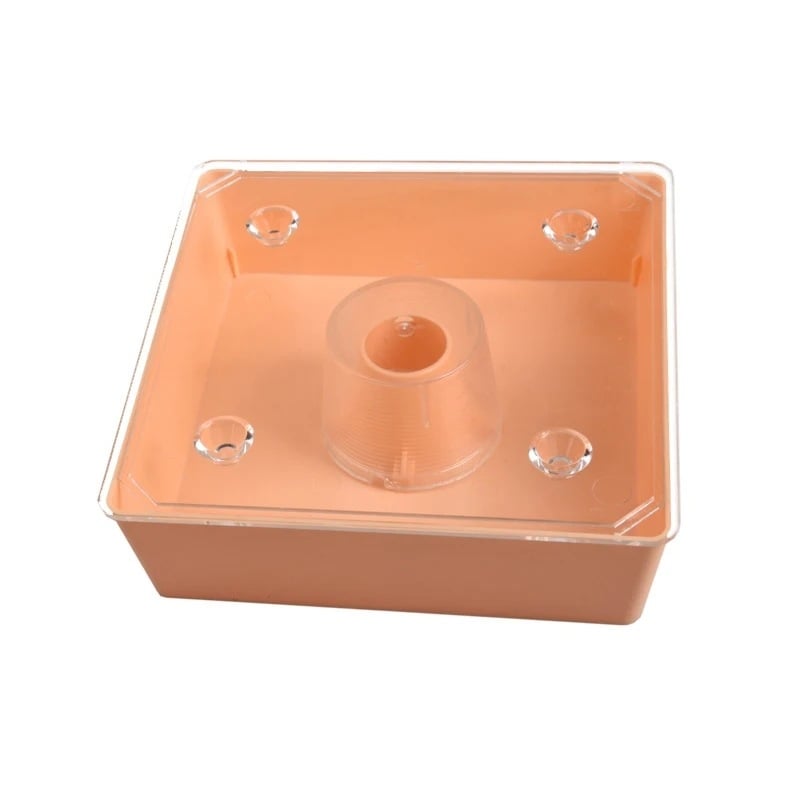 Пчеларски инструменти: квадратен хранилник за пчели, европейски стил, върху кошера, хранилник за вода