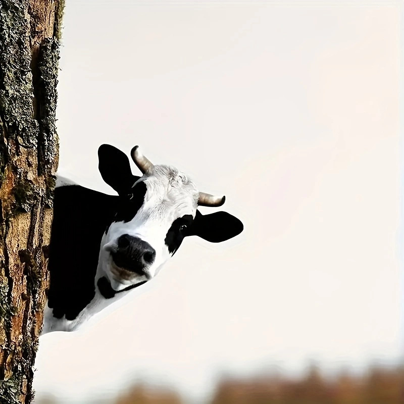 Fém falikép tehén – Vasból készült lótusz alakú szobor, üreges sziluett, falra akasztható, modern minimál stílus