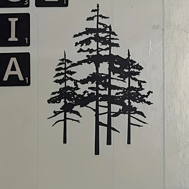 Vasból készült falikép – fa alakú dísz, modern minimalist stílusú faldekoráció