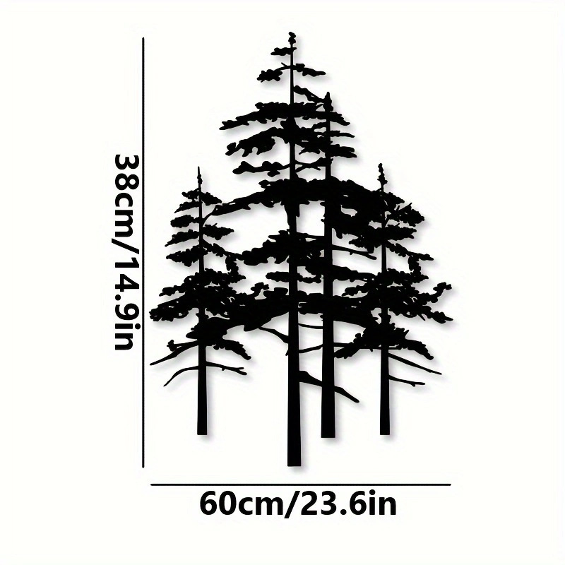 Vasból készült falikép – fa alakú dísz, modern minimalist stílusú faldekoráció