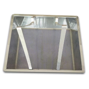 Εργαλείο μελισσοκομίας: δίσκος φιλτραρίσματος μελιού από ανοξείδωτο ατσάλι, φινίρισμα καθρέφτη