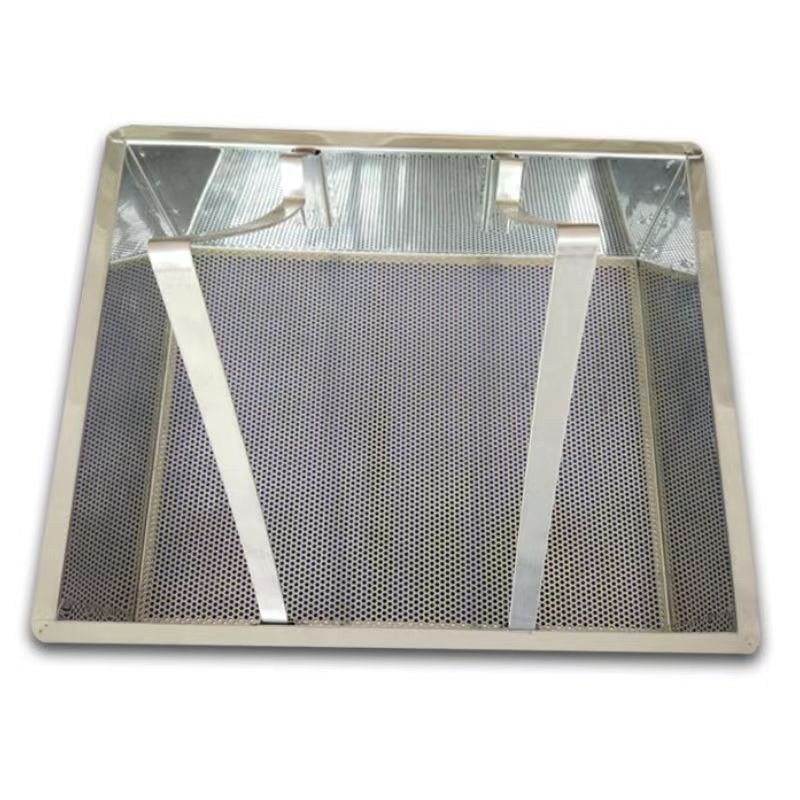 Пчеларски инструмент: диск за филтриране на мед от неръждаема стомана, филтърна мрежа, огледално покритие