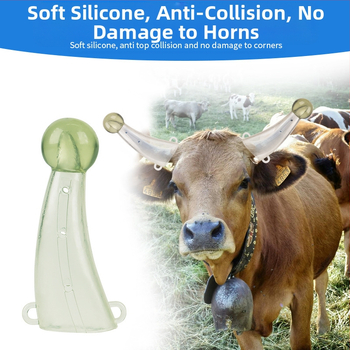 Καλύμμα προστασίας κέρατων αγελάδας από σιλικόνη – εξοπλισμός εκτροφής ζώων