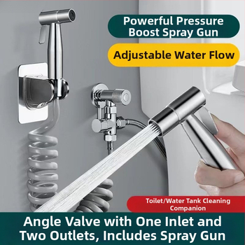 Стоманен душ-пистолет за тоалетна, глава за чешма, марка New Dragon Sail, персонализация налична, стандартна функция