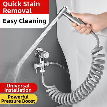 Стоманен душ-пистолет за тоалетна, глава за чешма, марка New Dragon Sail, персонализация налична, стандартна функция