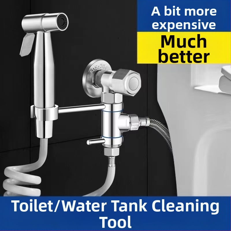 Стоманен душ-пистолет за тоалетна, глава за чешма, марка New Dragon Sail, персонализация налична, стандартна функция