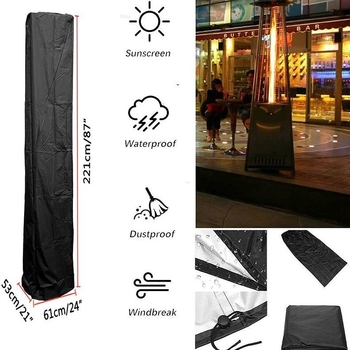 Kültéri fűtőtest-huzat – 100% poliészter, testreszabható feldolgozás, modern minimalista stílus