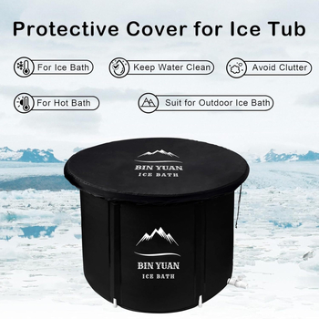 Sulankstoma stora vonia suaugusiems — PVC + nailono audinys; sulankstomas dizainas; pastovi temperatūra