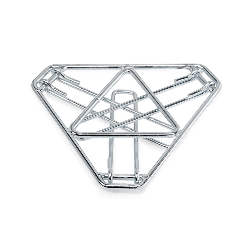 Dzelzs trijstūra statīvs ēdiena gatavošanai teltī – pārnēsājams, 860 g, 3–5 personām