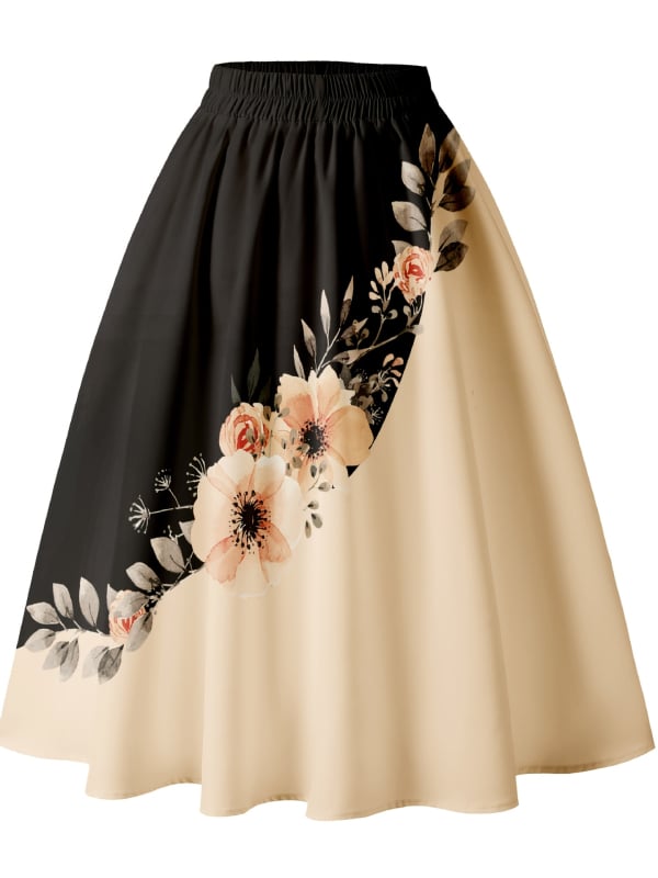 Rochie midi cu guler polo, PVC material (mâneci de tip prințesă; mâneci 3/4; primăvara 2025; stil retro-literar; lungime midi)
