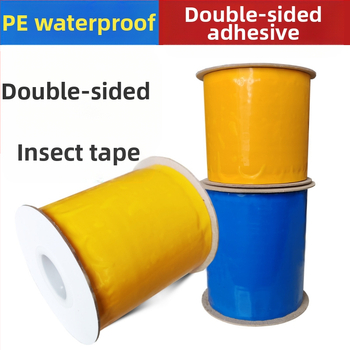 Κολλητική ζώνη εντόμων, Kunkel, PE υλικό, για φυσική σύλληψη εντόμων, πράσινη διαχείριση παρασίτων