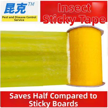 Κολλητική ζώνη εντόμων, Kunkel, PE υλικό, για φυσική σύλληψη εντόμων, πράσινη διαχείριση παρασίτων