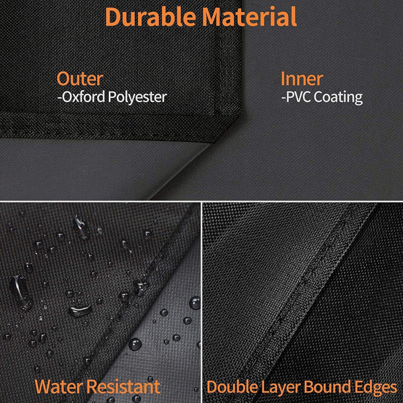 Išorinis dulkių dangtelis kepimo skardai ir kepsninei, atsparus vandeniui dangtelis piknikų stalui ir baldams. Medžiaga: Oxford audinys; Modelis: Dust cover; Kilmės vieta: Yiwu; Rinkos pradžia: 2024