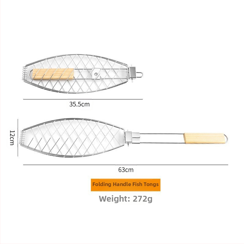 Арковидна сгъваема разглобяема мрежа за барбекю, 272 г, нисковъглеродна стомана, премиум клас, модерен дизайн